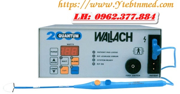 Máy cắt đốt cổ tử cung Wallach Quantum 2000